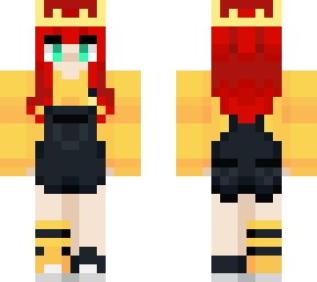queen buzzle bee red hair