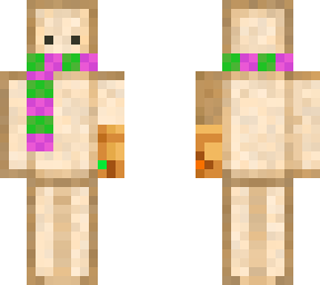 sandwich with scarf