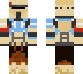 scarif (shore trooper) commanding troop (custom)