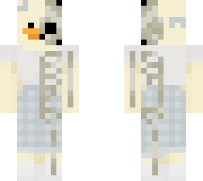 skeleton duck