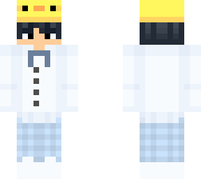 snowman boy with ducky hat