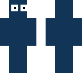 solid dark blue colour skin
