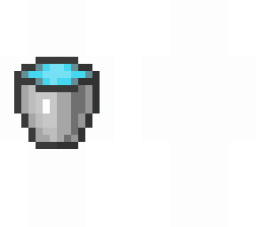 something in a bucket