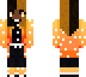 split dye zenitsu cosplay