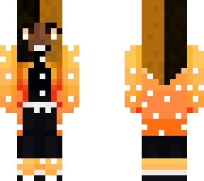 split dye zenitsu cosplay
