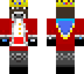 technoblade with char gloves.