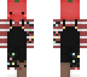 tomato christmas overalls