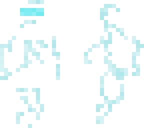 white cyan ice guardian