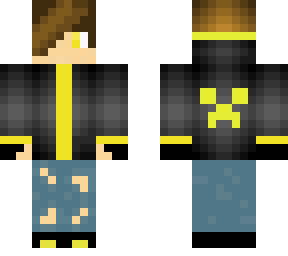yellow dude hooded
