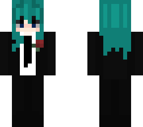 (recolor) girl in tux