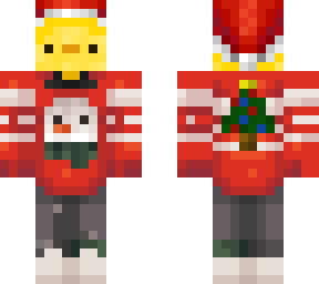 a christmas duck