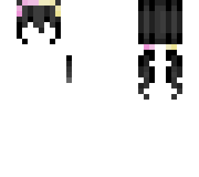 black pigtail hair base