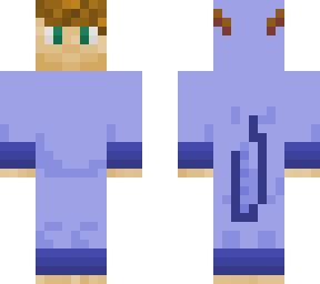blue axolotl onesie