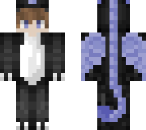 blue dragon sky boy costume