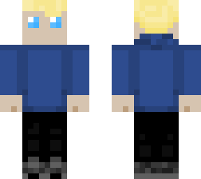 blue shirt guy