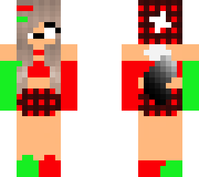 christmas wolf girl edit with little edits