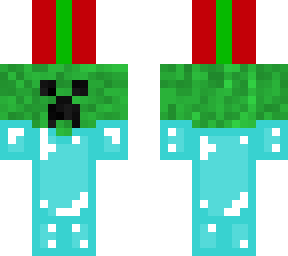 creeper holding present