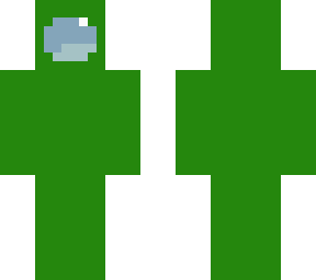 dark green among us character
