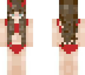 devil outfit with long hair