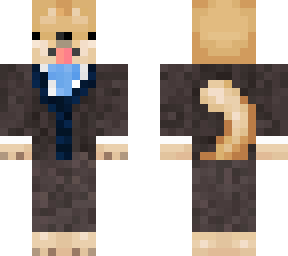 doge with suit
