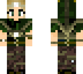 forest girl (with gem)