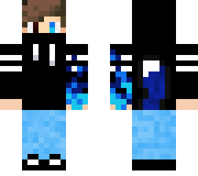 fox boy w/ blue fire