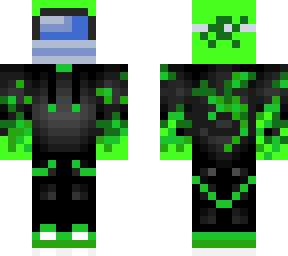 green mincraft among us charecter