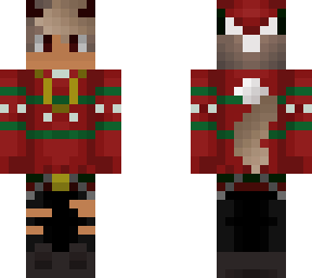gucci x adidas wolf/demon boy (christmas version)