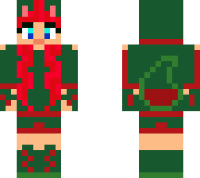 holiday hybird wolf girl