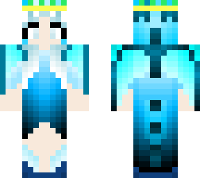 ice dragon queen with normal crown