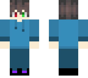 me in minecraft