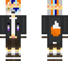 minecraft skin but make it corruption arc