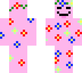 pink flower guy