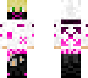 pink off white