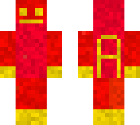 red and yellow robot