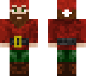red christmas gnome