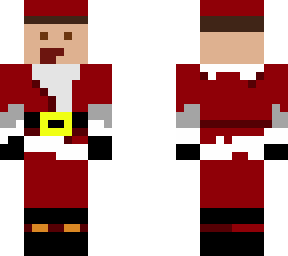 santa claus and mister blue together