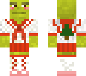 schoolgirl shrek edit (xmas tree)