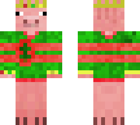 technoblade  in a  ugly sweater