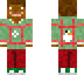 ugly sweater person