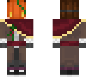 winter pumpkin mask