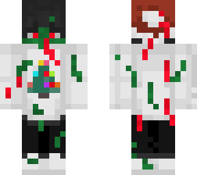 zombie kid christmas tree white