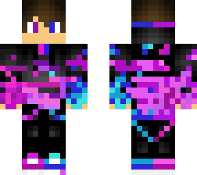 (finished) purple and blue gamer boi