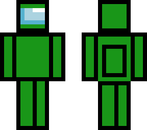 among us green player