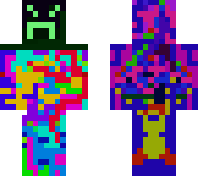 angry rainbow guy thing