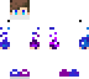 blue & purple fire
