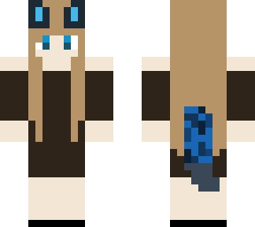 blue wolf girl (red des)