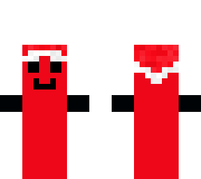 christmas red t pose
