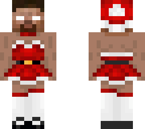 christmas time herobrine