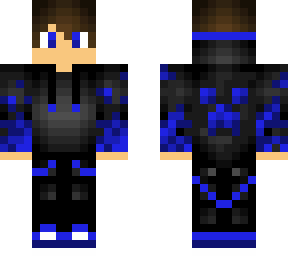 cool blue skin